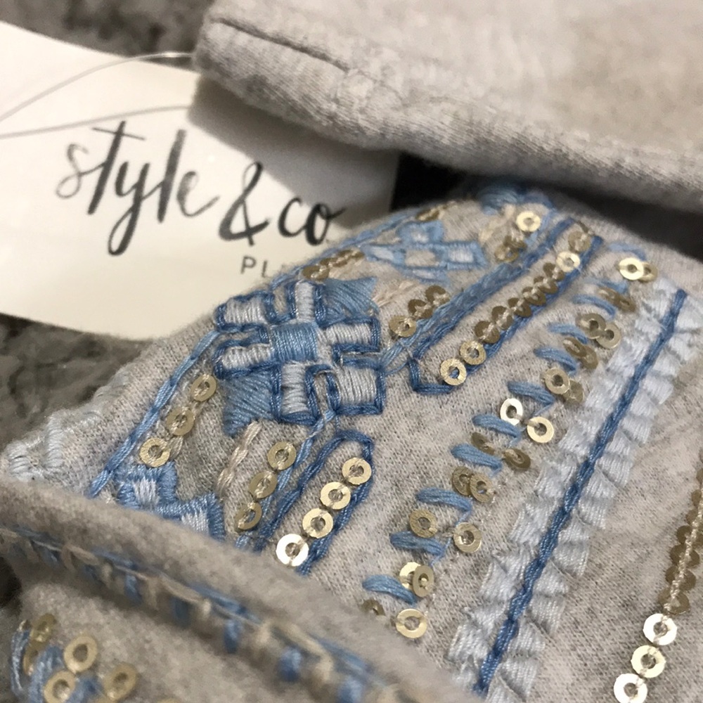🌸Cotton embellished women’s Plus Size hoodie sweatshirt🌸 - Picture 8 of 8